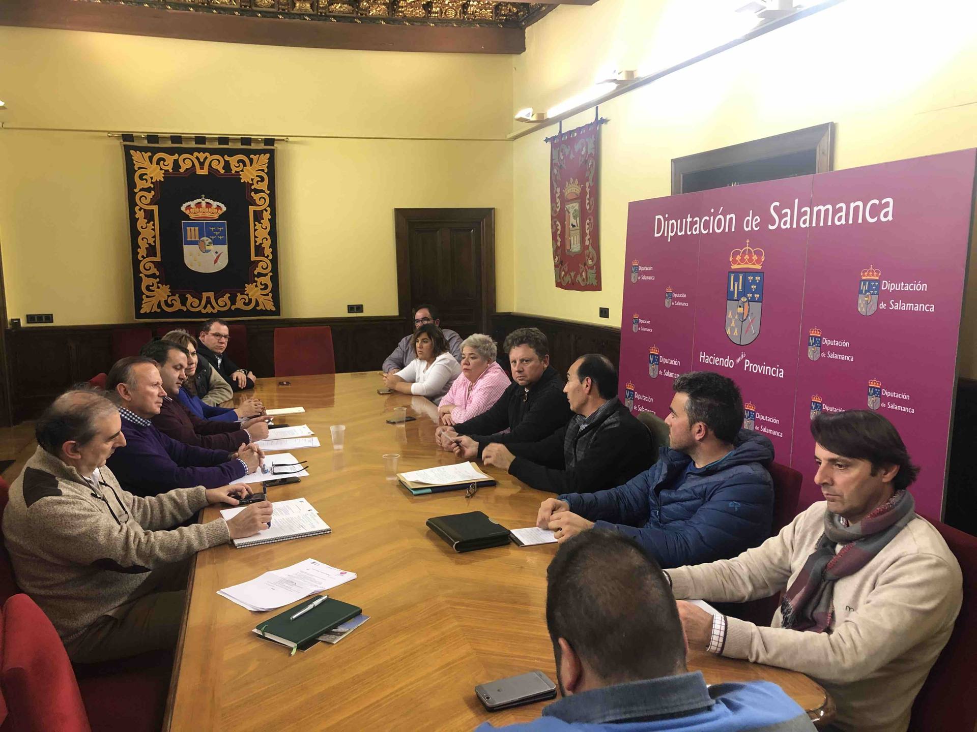 Reunión del grupo de trabajo Salamanca en Bandeja